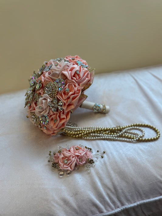 Ramo XV Años - Blush Gold